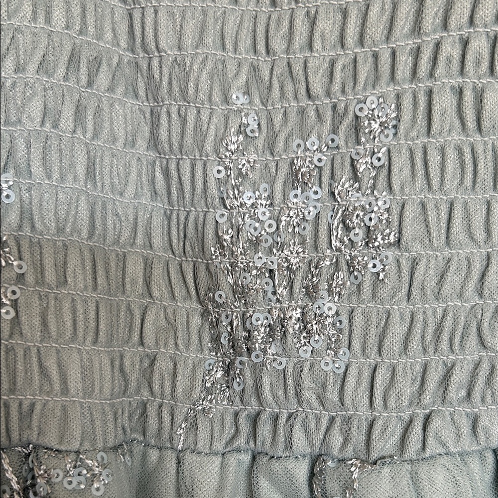 Baltic Born Sage Green Embroidered Maxi Dress - Picture 7 of 11